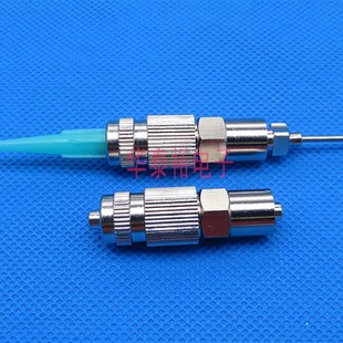 金属双公鲁尔接头注射器点胶针头对接针头连接对接内螺纹转接头