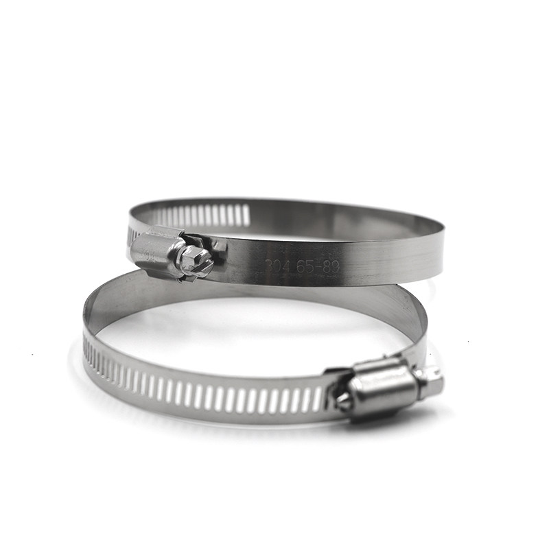 整包包邮华驰不锈钢304美式喉箍卡箍全钢强力美式喉箍电线抱箍管