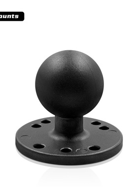 VIN工业显示器支架C型铝合金1.5英寸球头配件AMPS孔位圆形底座