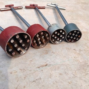 德国进口日本手工蜂窝煤机器牛粪块模具手动煤球饼机人工煤饼牛粪