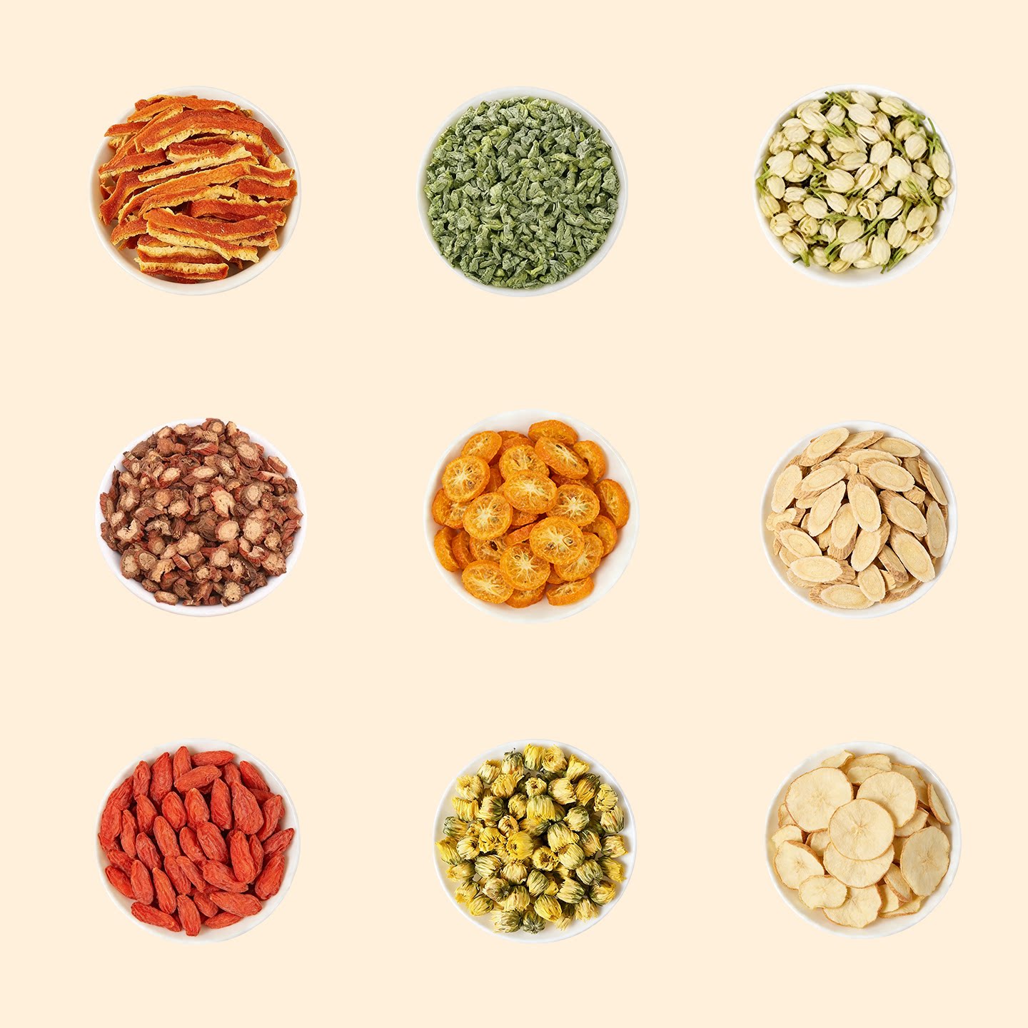 水果干柠檬片茉莉花玫瑰花养生茶组合