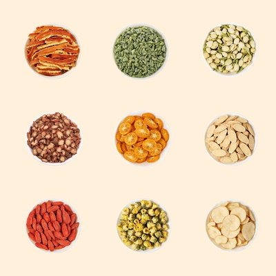 水果干柠檬片茉莉花玫瑰花金银