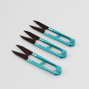 带齿剑龙3302波浪纱剪小剪刀 修线剪刀U型纱剪十字绣剪剪线头专用