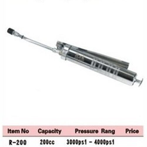 原装正品台湾力高 200cc 高压黄油枪 配原装硬管 R-200