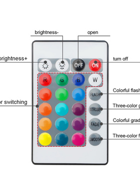 3D打印机DIY创意月球灯 个性床头灯RGB16色月球灯板+木质支架套件