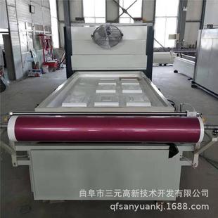 实木门芯板真空吸塑机 电脑调温套装门板pvc真空覆膜机