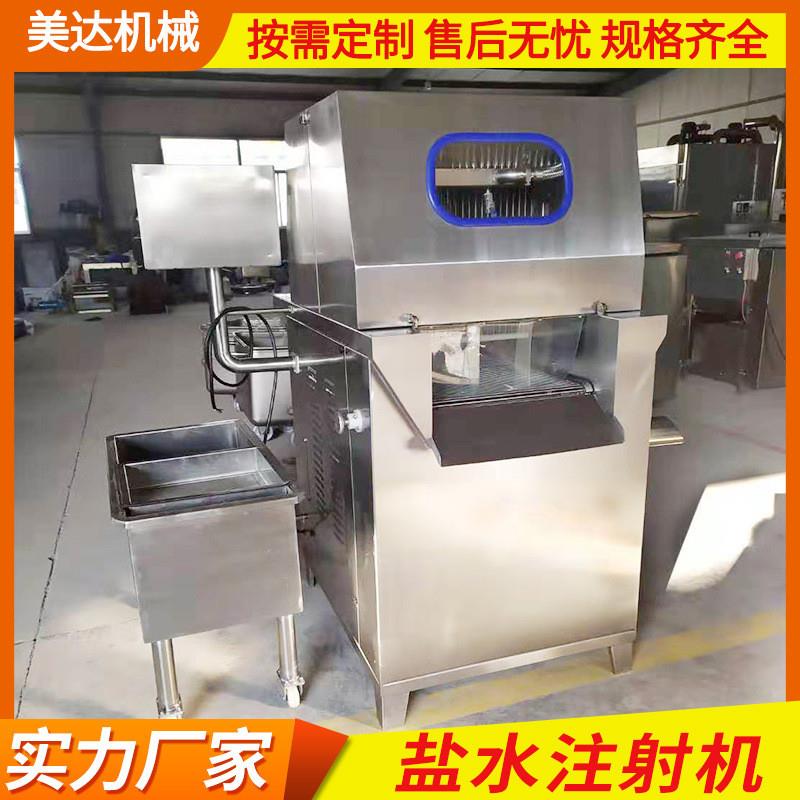 鸡鸭盐水注射设备 猪蹄猪头肉注射腌制机 全自动不锈钢盐水注射机