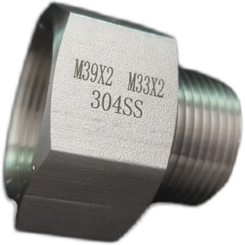 不锈钢304内外丝公j制接M39*2内丝-M33*2外丝/M27*1.5内-M30*1.5
