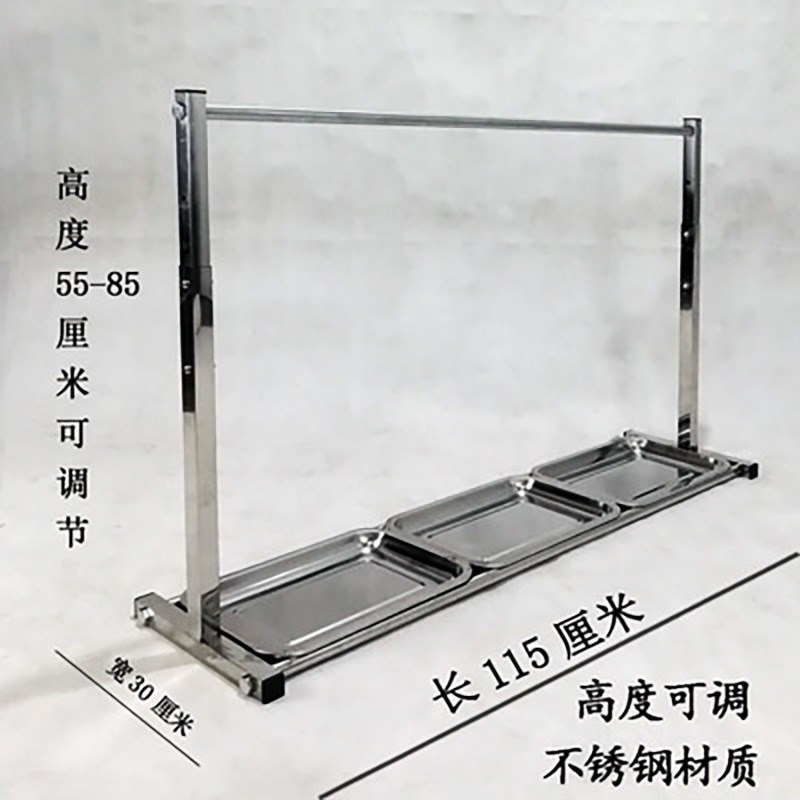 展示架挂腊肉的架子不锈钢烤鸭烤烤鹅烧鸡L乳鸽叉烧腊肉桌上挂肉