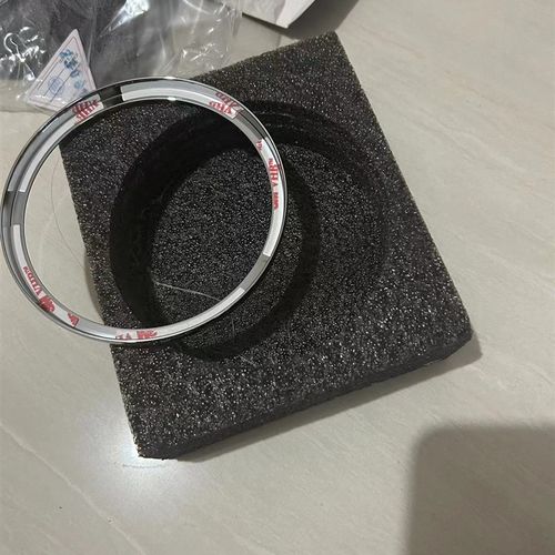 思骑科技圆形仪表车机TR300CM30050F0黑旗500闪300金属装饰圈改装