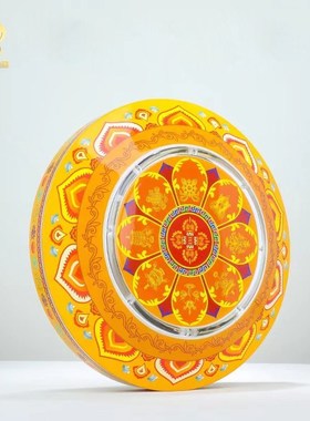 电动悬浮转轮家用指捻转筒家居桌面摆G件转动简手拨金转筒转金桶