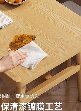 桌子桌家用202餐5新款小户型简NFB易出租房用饭餐吃形饮商用长方