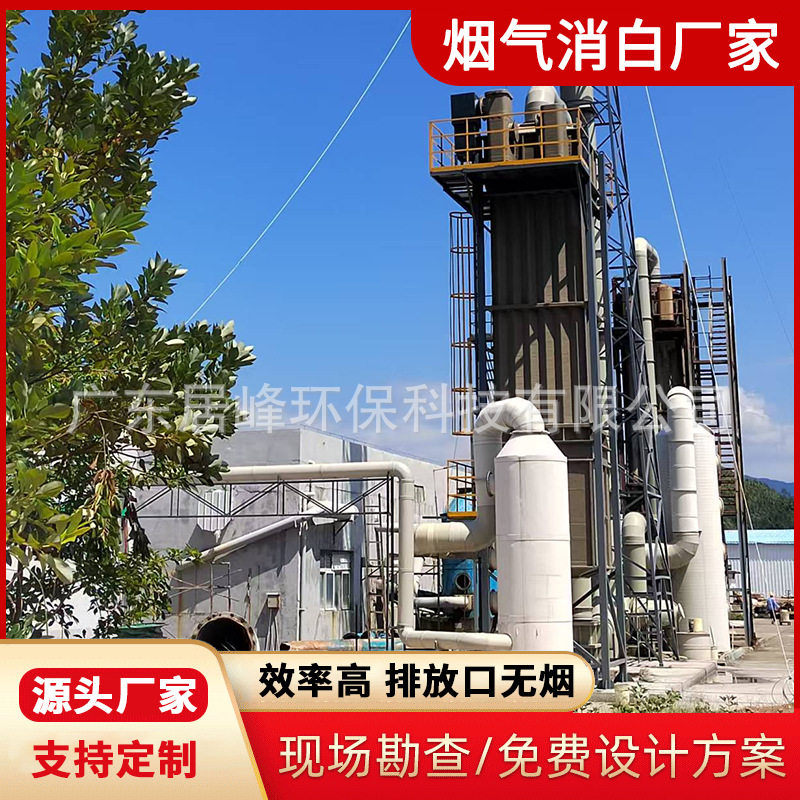 合成树脂厂尾气消白 烟气除白装置 水蒸气白烟处理 白色烟羽消除