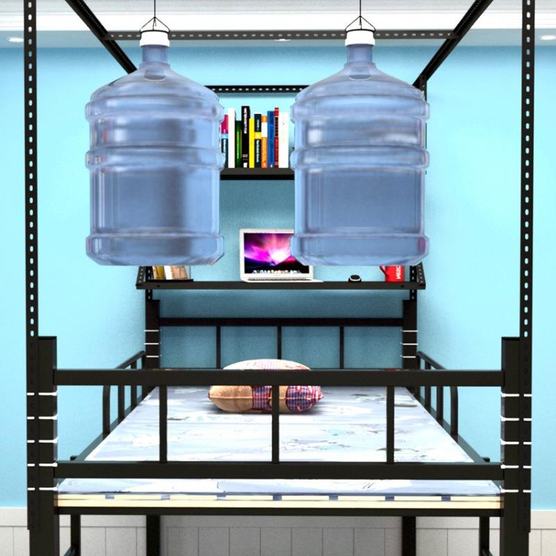 通用宿舍床帘支架加粗蚊帐学生单室杆伸床缩人上铺HTK下铺床赵寝