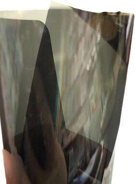璃汽车窗太阳膜隔热膜透膜光LCV玻太阳膜家用贴防晒隔热户膜黑色