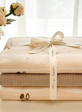 225爆款克重木高LNG棉提花双层套纱四件-风0格二