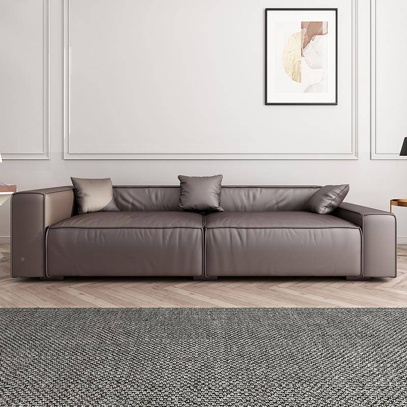 科现代简约技布沙发豆腐免洗布AVE小户型客厅艺直排意块式三四人