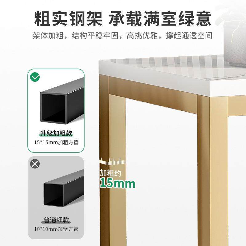 轻奢花子客KPJ厅落地室内铁多肉绿萝植物艺摆放式架架装饰花盆架