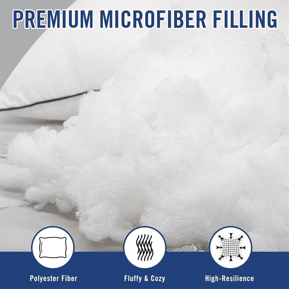 4只装枕质芯酒枕头店枕芯维枕替代MCQ纤枕芯高品纤维枕