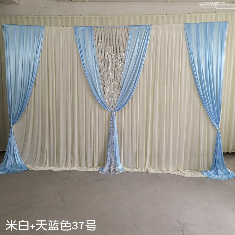 婚庆幔婚礼造布背景布帷幔打底无品牌/装饰2025新款纱舞台演出背