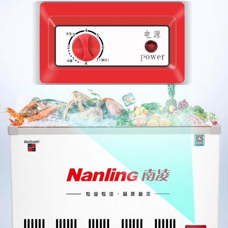 南凌卧SCD冰柜料商用式双温保鲜展柜冷冻饮冷柜无品牌/雪糕示柜小