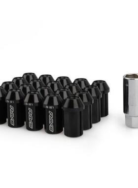 含0税轮胎螺H母775航空铝合金轻量m化16+4防盗螺母ex19XYImm42m长