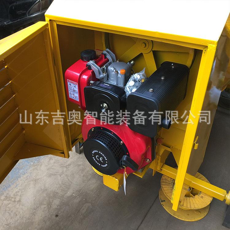 混凝搅土拌机柴油KVR搅拌罐四搅轮拌机305L