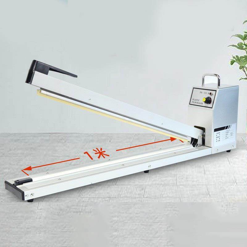 7口00箔L加长型铝壳手膜压封机热缩膜封切机塑料SSP薄铝袋密封机