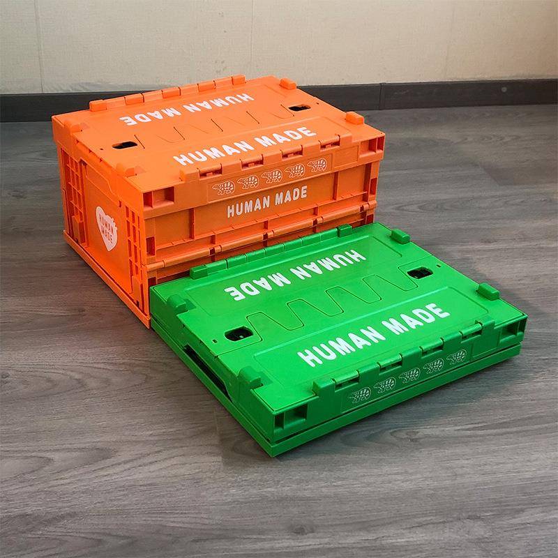 折收纳箱工业风叠户CBS外后露营塑料物车载备箱储整理收纳书箱子