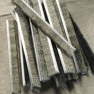 BHV043钢丝条刷丝条刷抛加光除锈钢丝刷厚加密耐磨耐用钢丝钢条刷