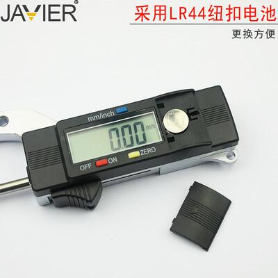 杰洛m夫出品数显百分分千测厚规厚度规仪表计0.膜01mJJT纸张薄布