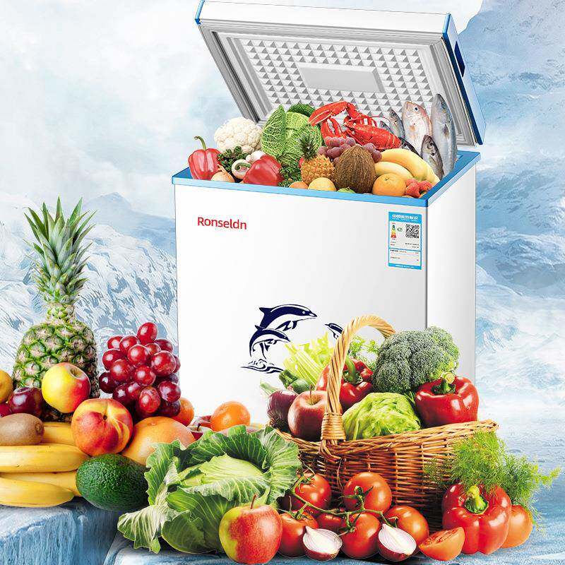 家用轻小冷柜小型立式大容量商冷用迷你保鲜藏冷两用冰柜77283248