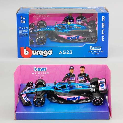 美高方程式车模拉法ZBG利程F1拉法赛车比模型:143方式合金模型车