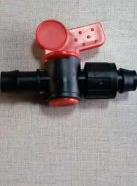 16PE管阀门20PE管阀门25PE管接头直通旁通阀微喷滴灌溉开关