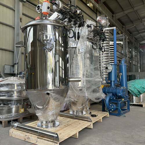 晟图全自动真空上料机粉体正压全封闭输送机双消音系统噪音小