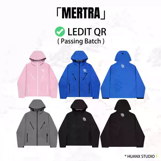 Mertra Water Reactive Shell Jacket「Water Soluble Hard Shell Jacket」