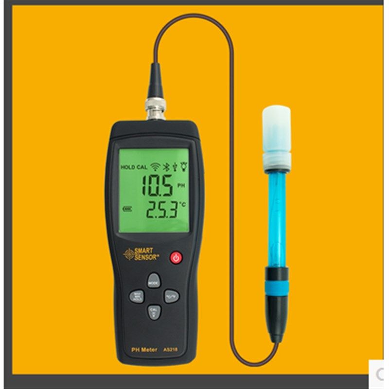 香港希玛AS218便携式PH检测仪 水分测试仪 土壤PH测试仪 酸碱度计
