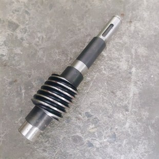 上海第二机厂C6150 C6150A车床配件6020蜗杆长度226螺纹M2.5K4