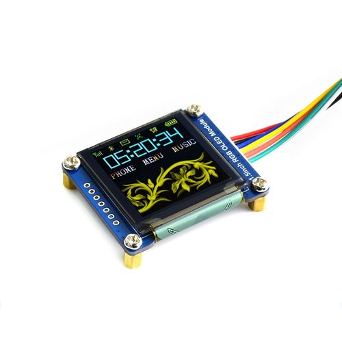 1.5寸RGB OLED模块 显示屏扩展板 兼容Jetson Nano/树莓派4B