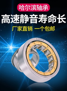 哈尔滨圆柱轴承NU NJ204 205 206 207 208 209 210 211 212 213EM