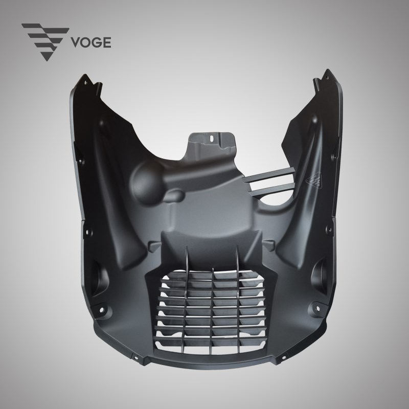 隆鑫VOGE无极机车LX350T SR4 350T踏板车原装下导流罩连接板