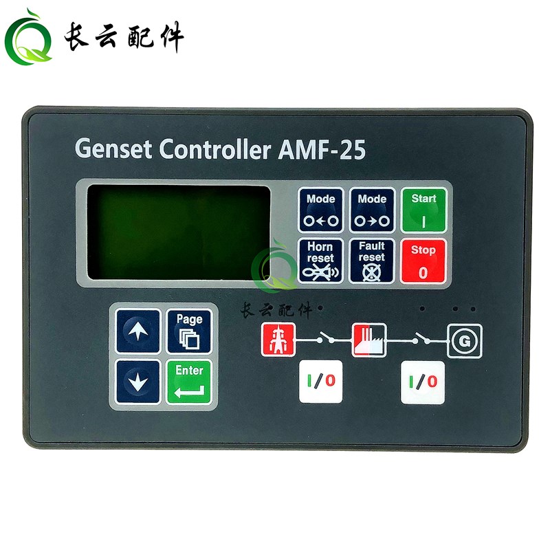 MRS10 MRS11MRS16 AMF20 AFM25柴油发电机组科迈控制器液晶显示屏