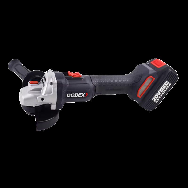 多倍20V锂电角磨机充电式无刷磨光机大容量8.0电池打磨手提砂轮机