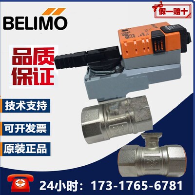 正品搏力谋R223AC R2025-10-S2 电动调节二通球阀阀体不锈钢 DN25