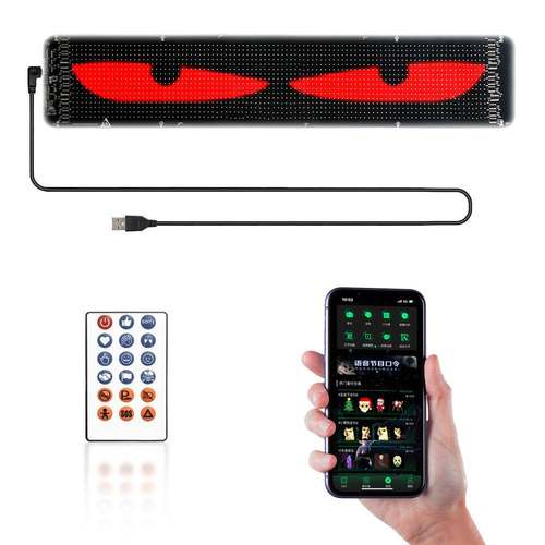 马12柔性led汽BQL车软D屏智能车贴车载显示软屏屏表车尾屏LE情屏