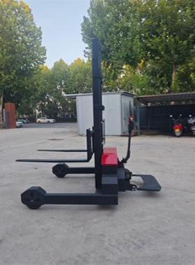 小型电WIP装动叉垛车1吨全电动堆高车站架堆车升降搬运2吨升高卸