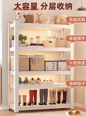 仓TEW库置物架立柱加厚纳示架轻型货架落展地多层房置物架厨超市