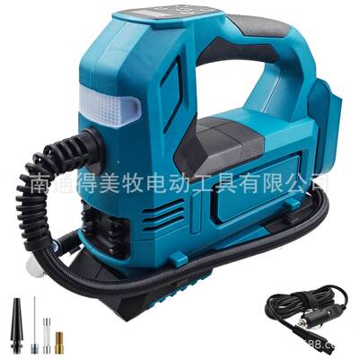 爆锂电18款/20V充气泵打气泵ZLG通用2V点烟器1德伟沃牧田美奇脚