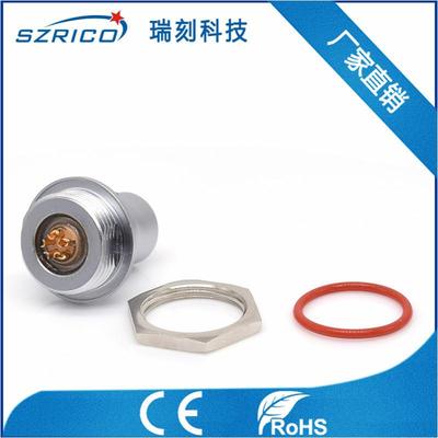 新品外固定头1K5芯金属系列防水密封插电户件LEPGUD照明系统连外