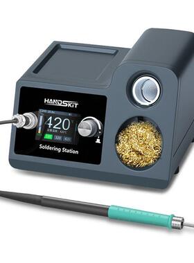 S4大功率焊台245兼容T12/220310手柄200能W显数焊维修接电烙铁智